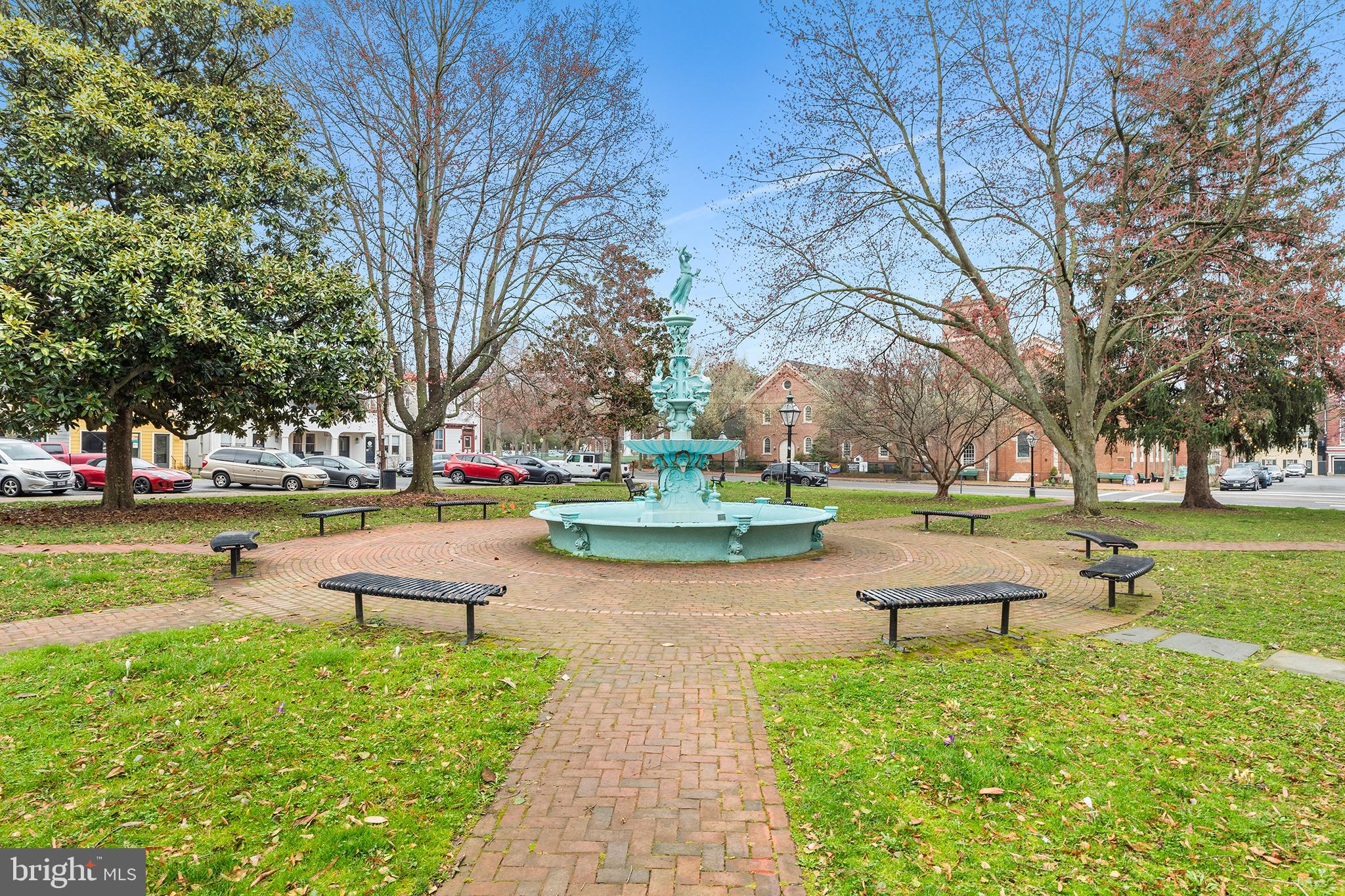 139 Prospect Street Chestertown, MD 21620 - Photo 23 of 28 a view of a park with bench and trees