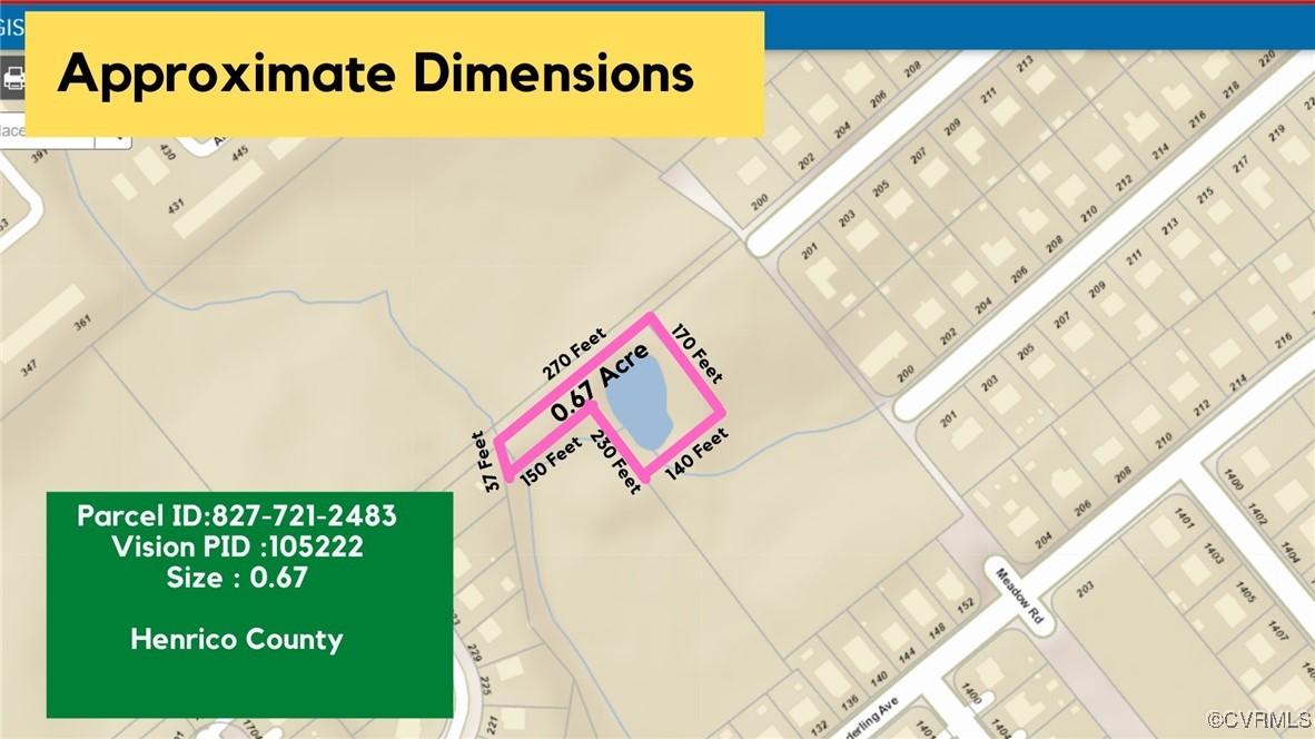 203 Meadow Road Sandston, VA 23150 - Photo 7 of 14 Map
