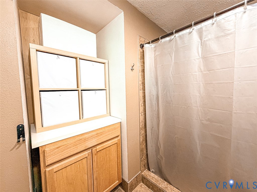 453 Long Hollow Road Cleveland, VA 24225 - Photo 25 of 50 a bathroom with a shower and a sink