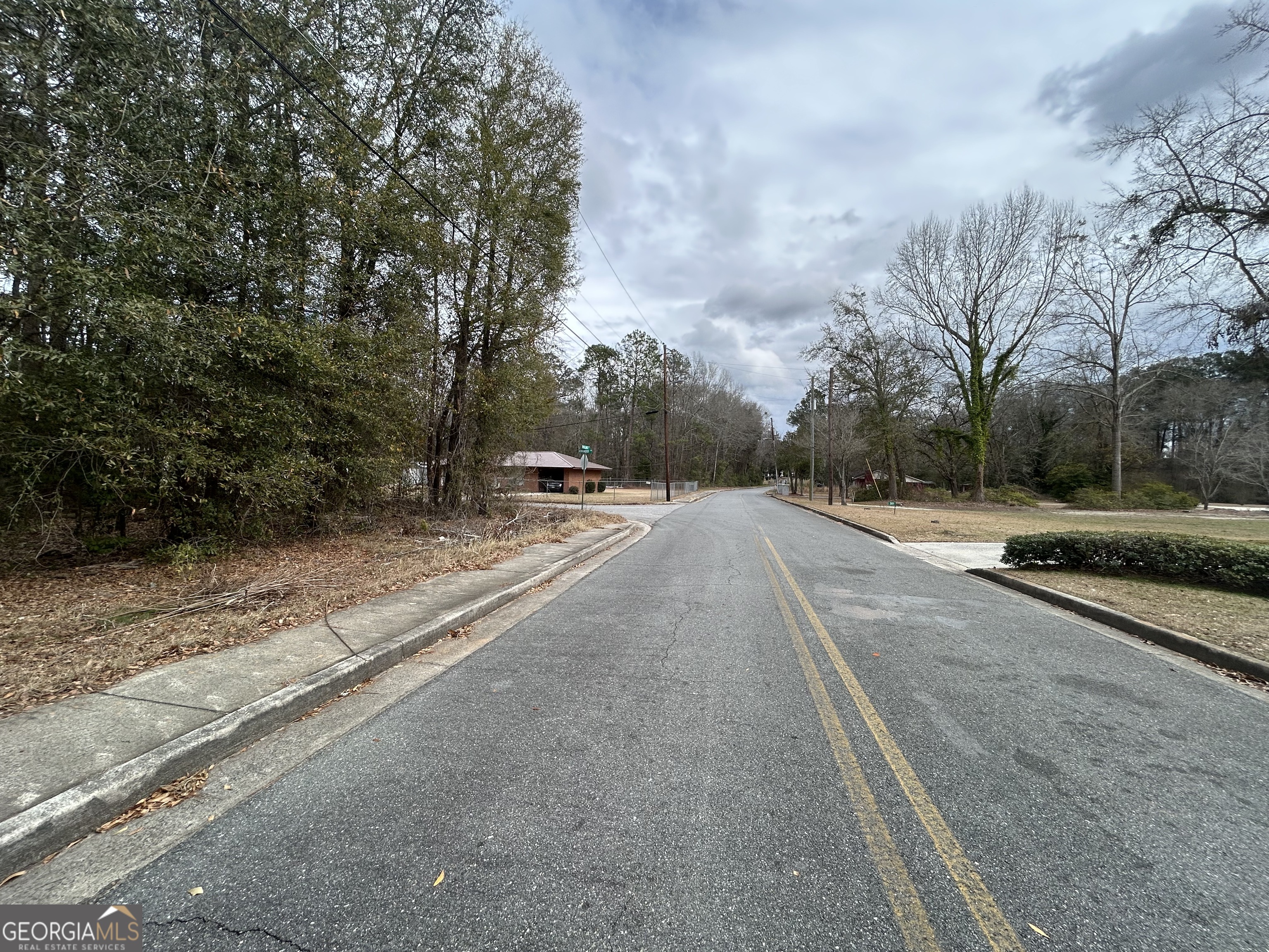 W Williams Street Montezuma, GA 31063 - Photo 6 of 8 a view of a road with a building in the background