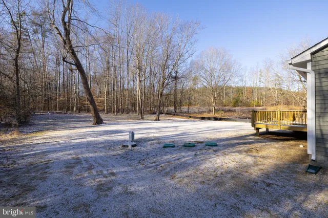 a view of road with trees