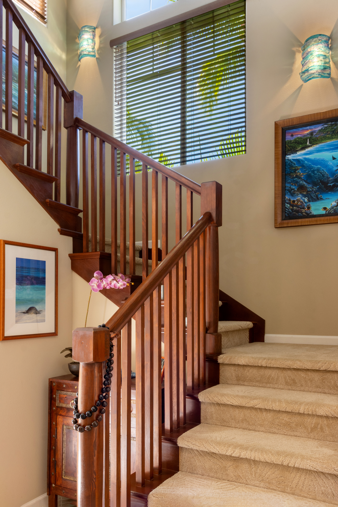 69-180 Waikoloa Beach Drive, Unit O1 Waikoloa, HI 96738 - Photo 12 of 29 a view of entryway and hall with wooden floor