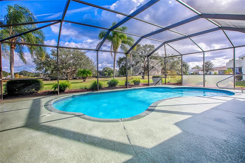 4802 Summerbridge Circle Leesburg, FL 34748 - Photo 37 of 67 a view of a swimming pool with a patio