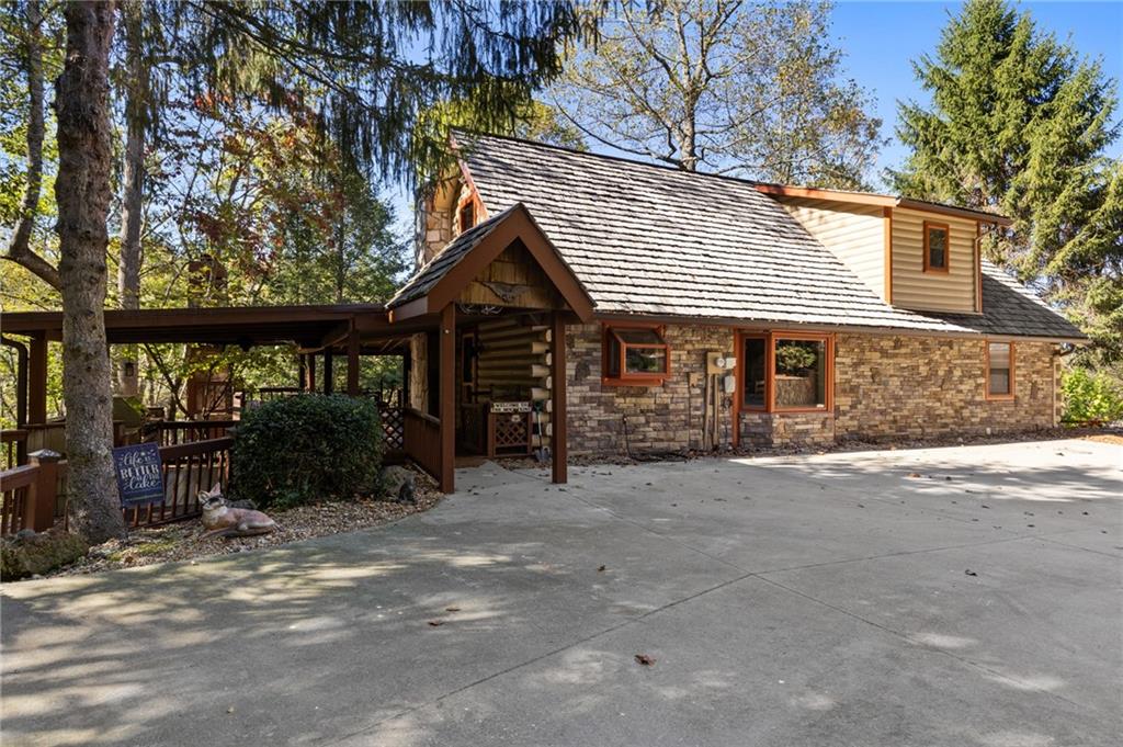 454 High Country Lane Morganton, GA 30560 - Photo 79 of 79 a view of a house with a yard