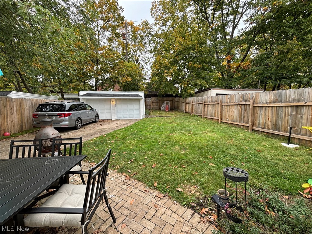 3714 Winchell Road Beachwood, OH 44122 - Photo 21 of 21 View of yard featuring a garage