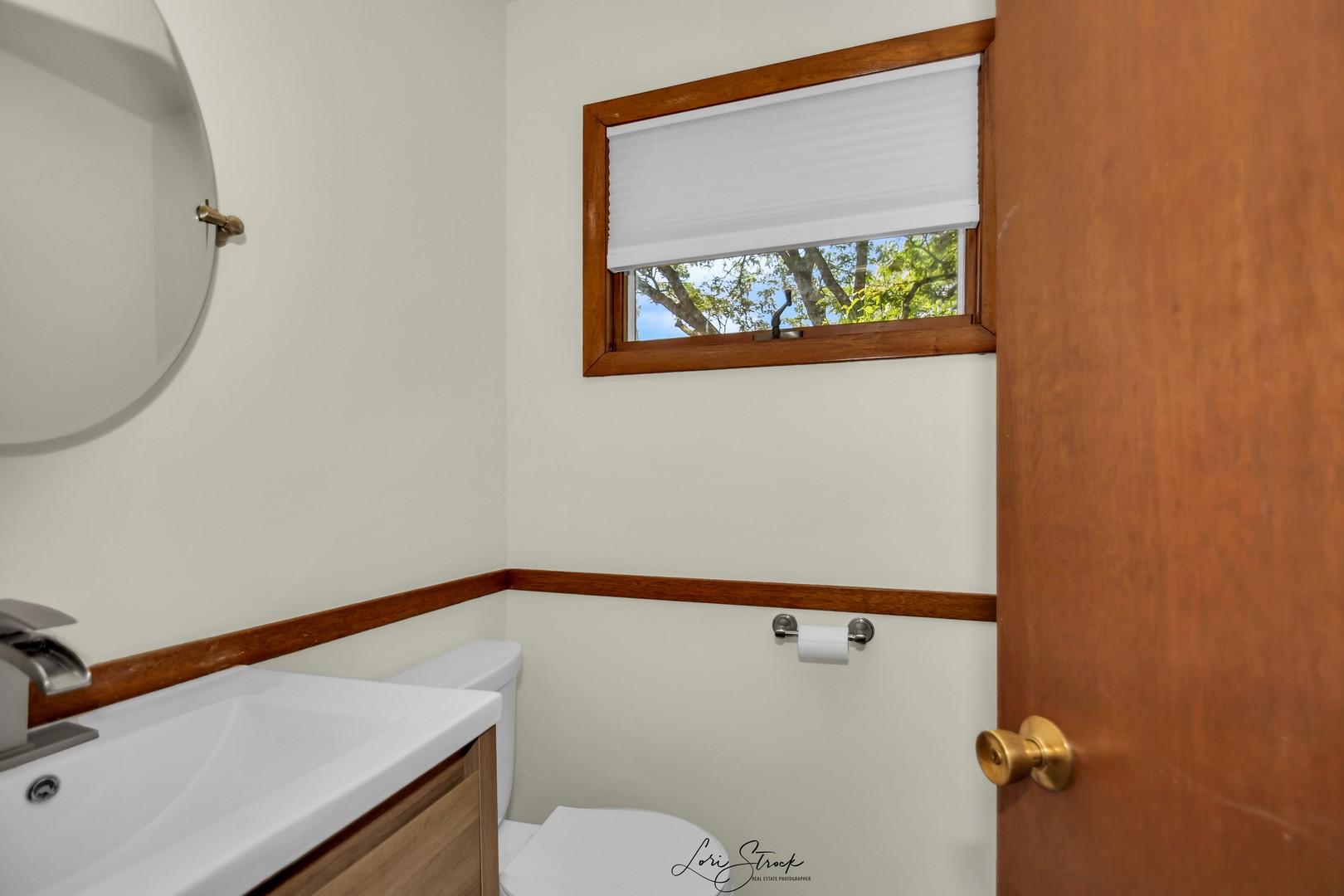 417 Sunnybrook Lane Wheaton, IL 60187 - Photo 10 of 17 a bathroom with a sink and a mirror