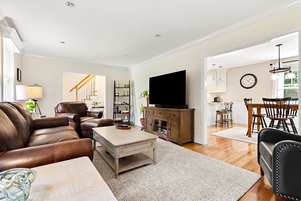 1 Valley Path Marshfield, MA 02050 - Photo 11 of 28 a living room with furniture and a flat screen tv
