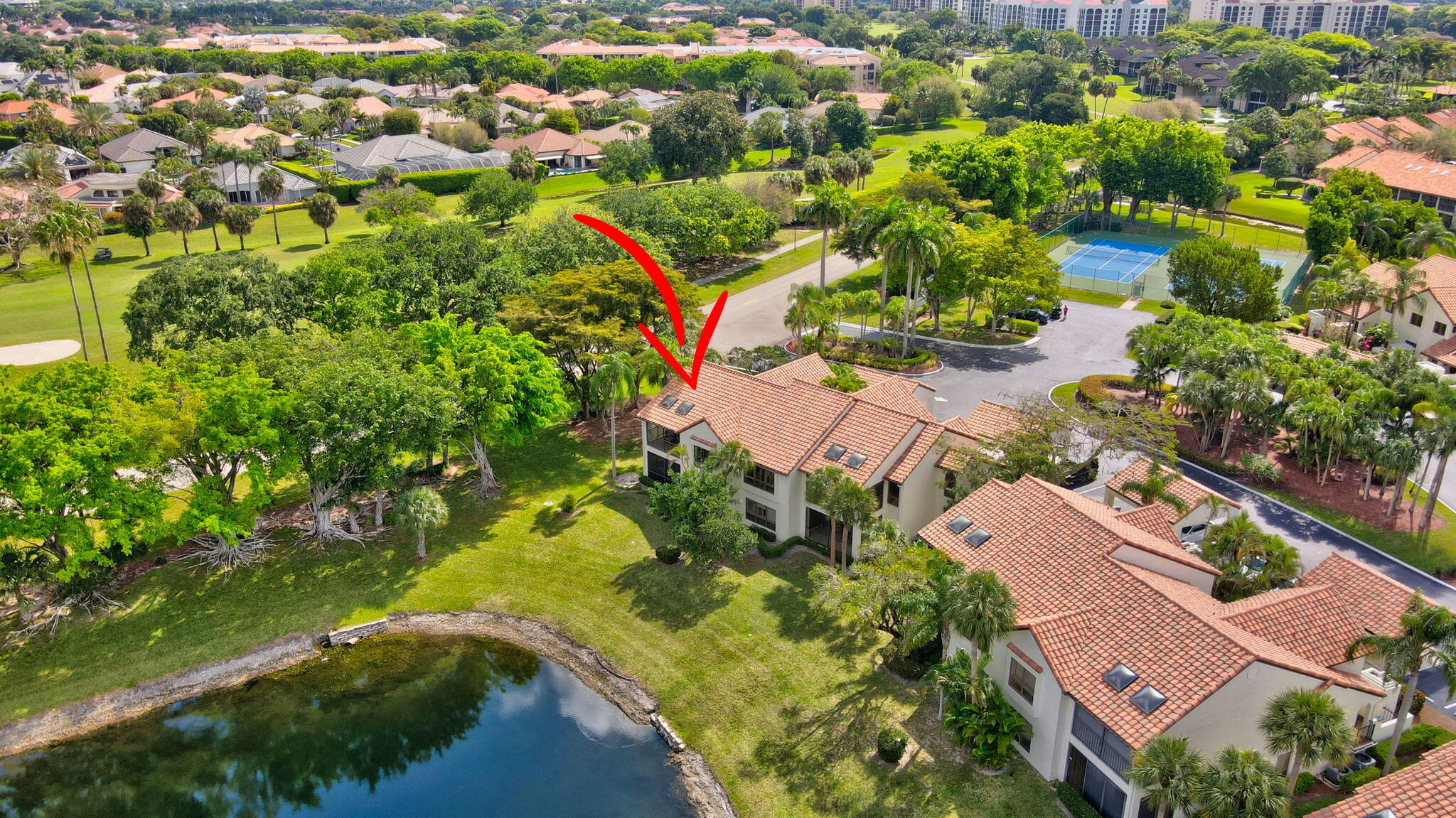 7860 Seville Place, Unit 2204 Boca Raton, FL 33433 - Photo 50 of 79 El Viento Aerial of Condo Building