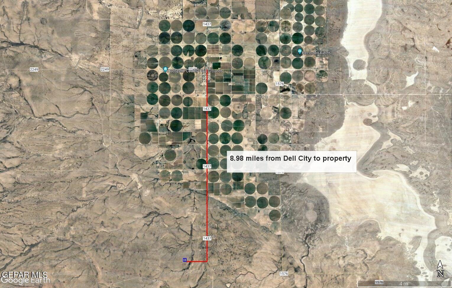 20 Guadalupe Ranch Road Dell City, TX 79847 - Photo 13 of 14 a bathroom with a shower