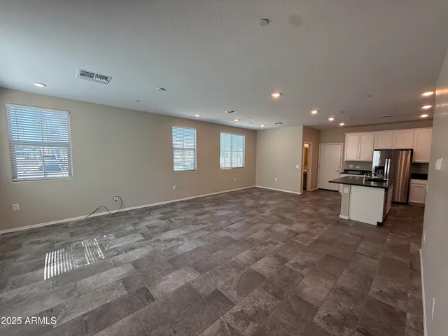 a view of a kitchen with a sink