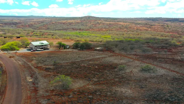 a backyard of a house