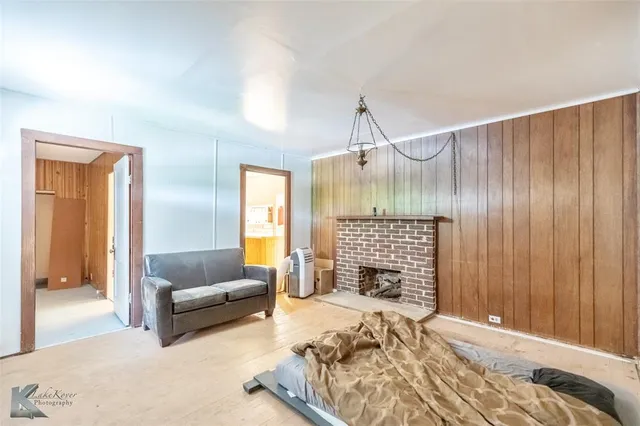 a bed room with a bed and a couch