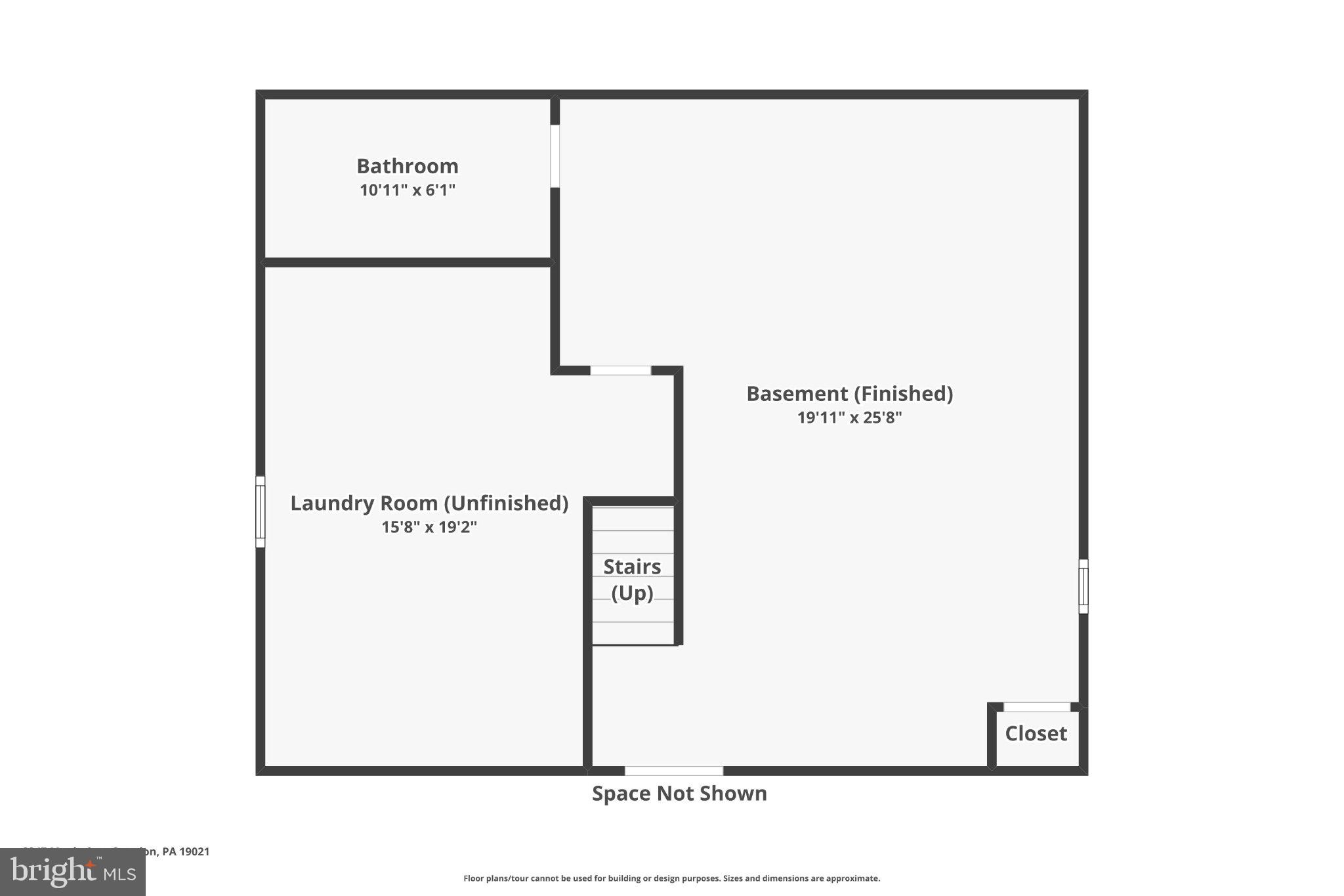 2347 Maple Avenue Croydon, PA 19021 - Photo 57 of 60 Spacious basement layout with potential.
