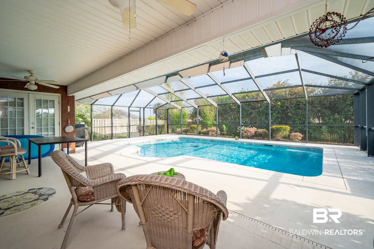 354 Manchester Lane Foley, AL 36535 - Photo 25 of 39 Pool with Lanai