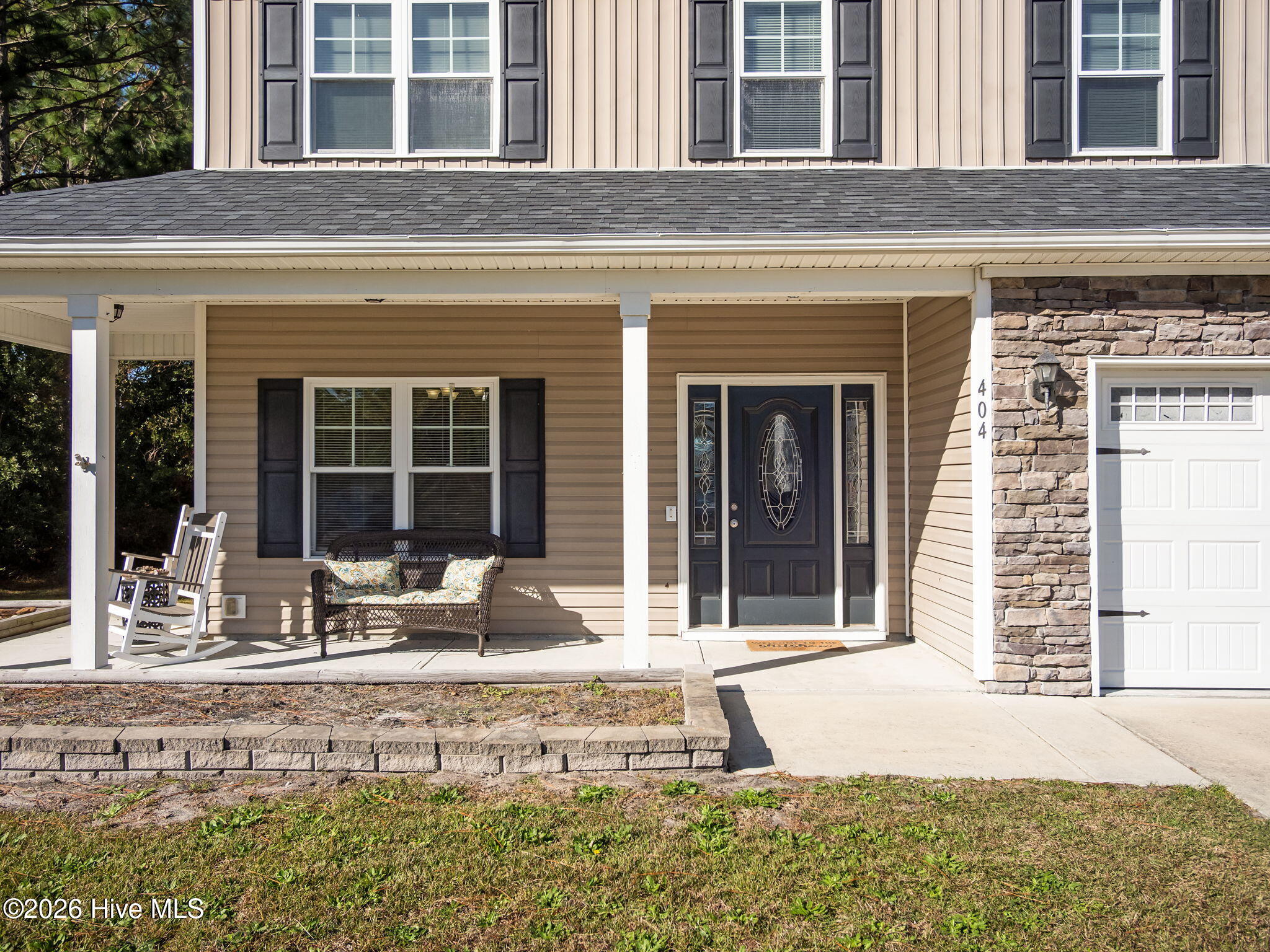 404 Kinroff Drive Hubert, NC 28539 - Photo 8 of 57 Covered Front Entry
