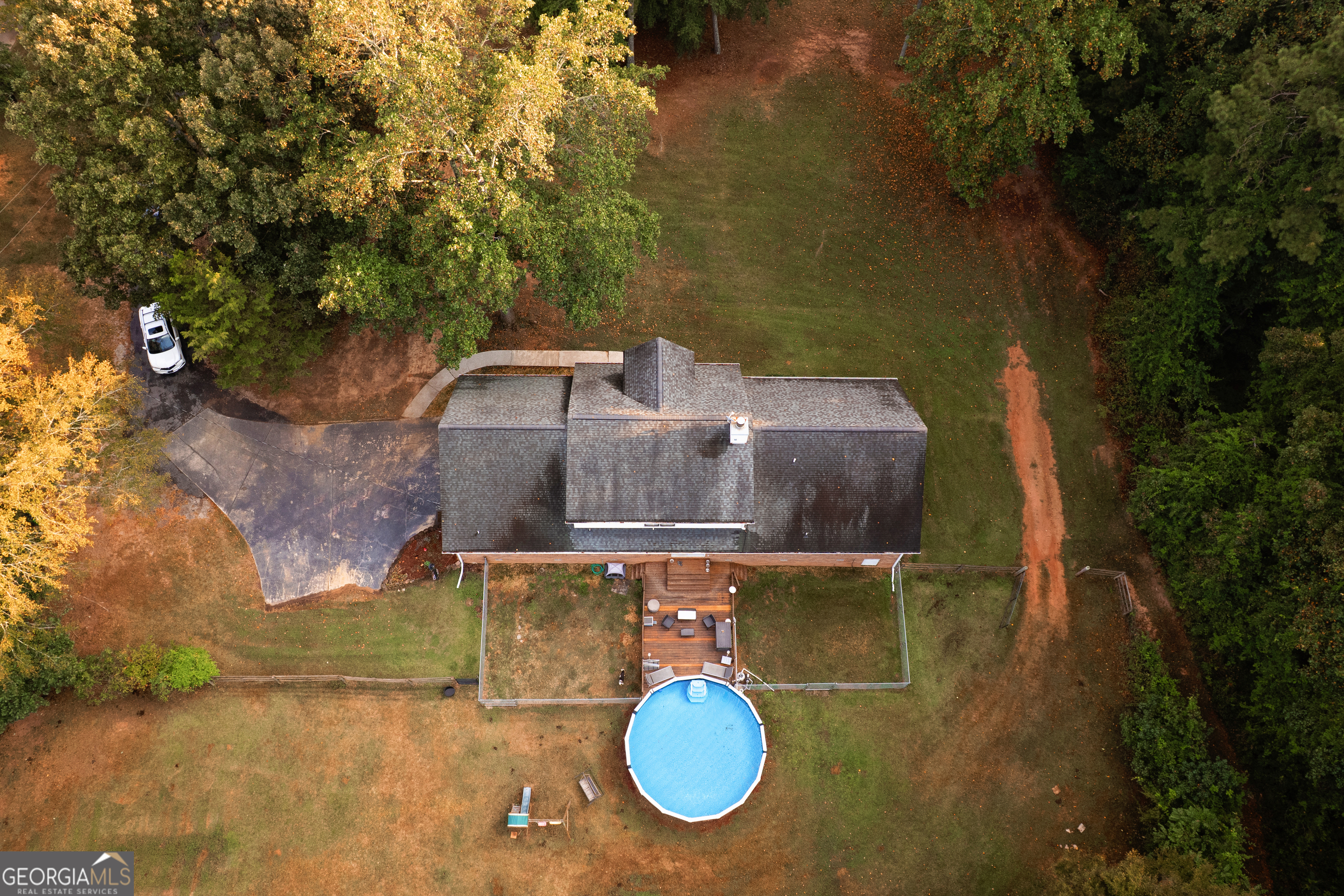 295 Hillview Road Hampton, GA 30228 - Photo 65 of 70 an aerial view of a house with outdoor space