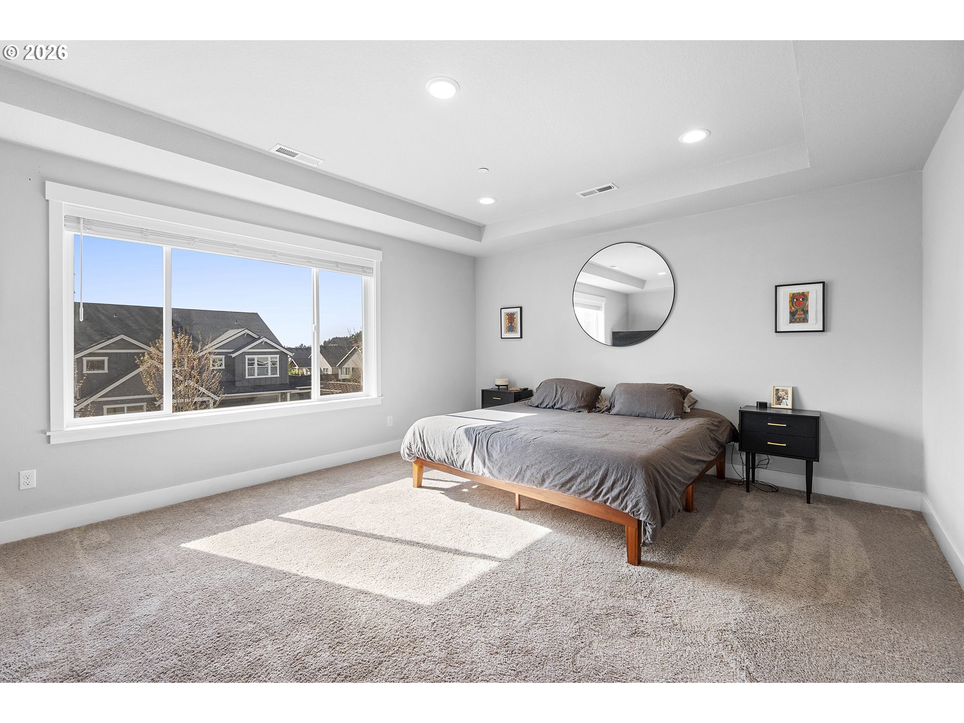 5788 North 86th Circle Camas, WA 98607 - Photo 13 of 26 a bedroom with a bed and window