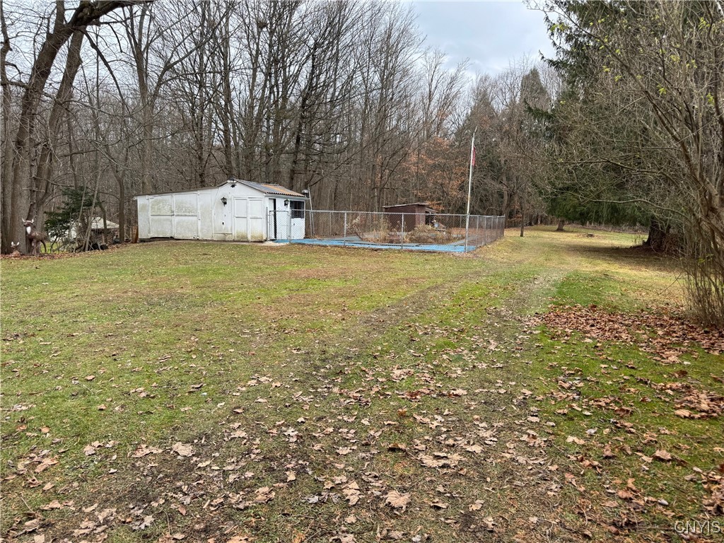 6086 Cavanaugh Road Marcy, NY 13403 - Photo 15 of 17 Backyard view
