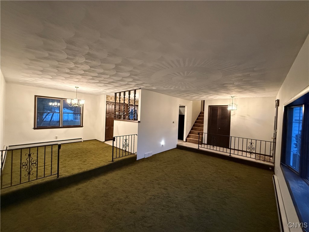 6086 Cavanaugh Road Marcy, NY 13403 - Photo 9 of 17 Living room with view of dining room