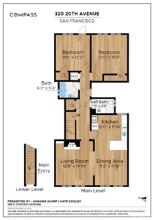 $1,250,000 | 320 20th Avenue, San Francisco, CA 94121