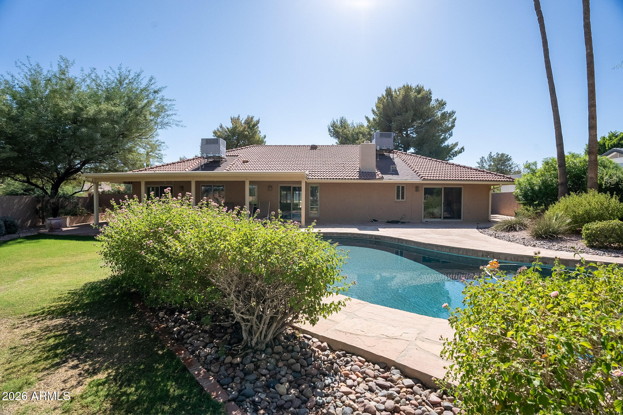 4226 East North Lane Phoenix, AZ 85028 - Photo 41 of 43 a view of a house with garden and yard