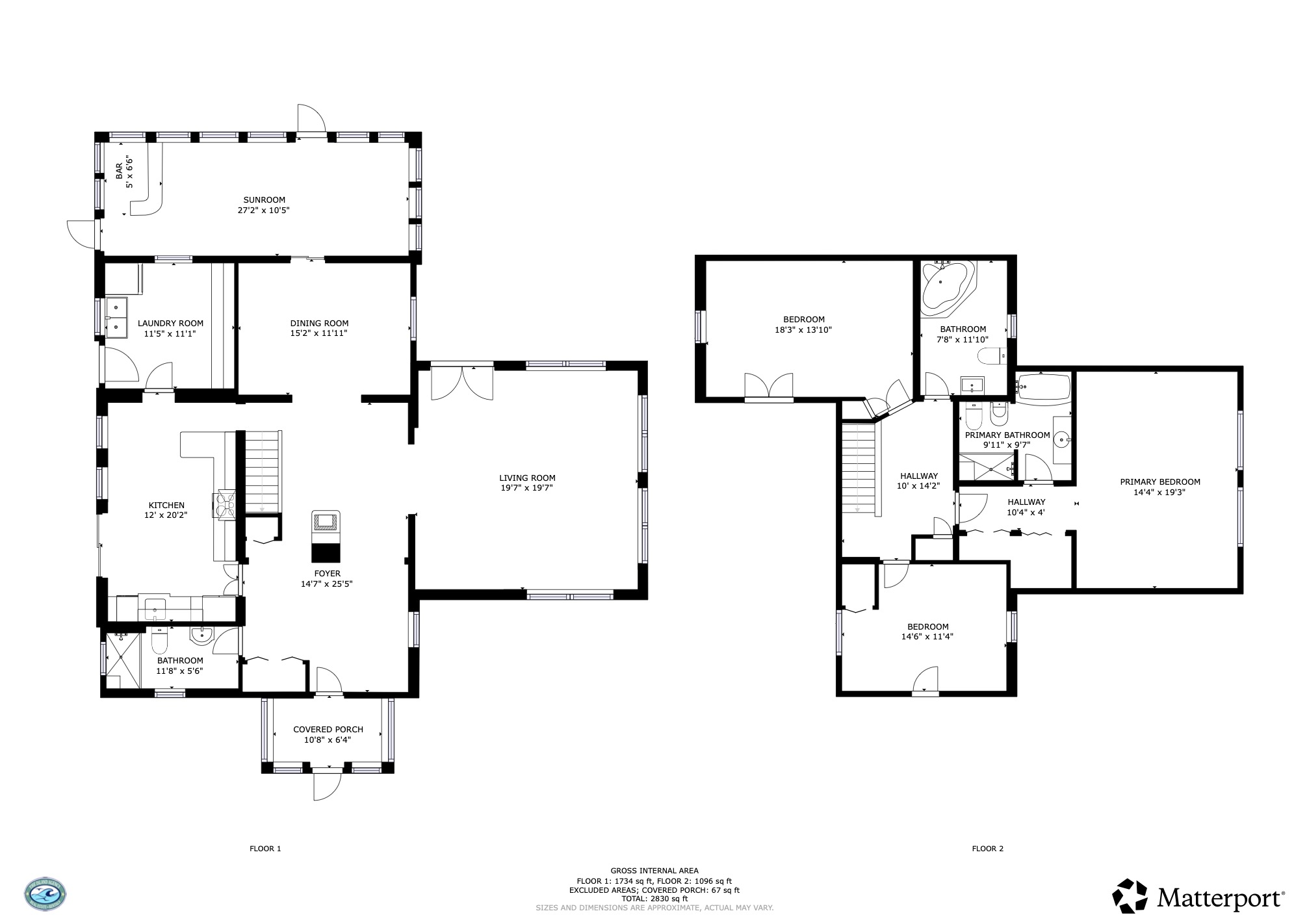 67 Tea Hill Road Stonington, ME 04681 - Photo 156 of 157 Main HOuse Floor Plan