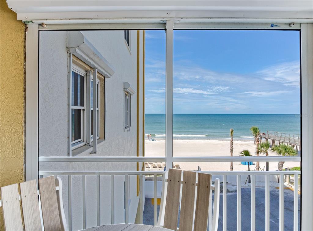 17450 Gulf Boulevard, Unit 206 Redington Shores, FL 33708 - Photo 15 of 52 a view of a balcony