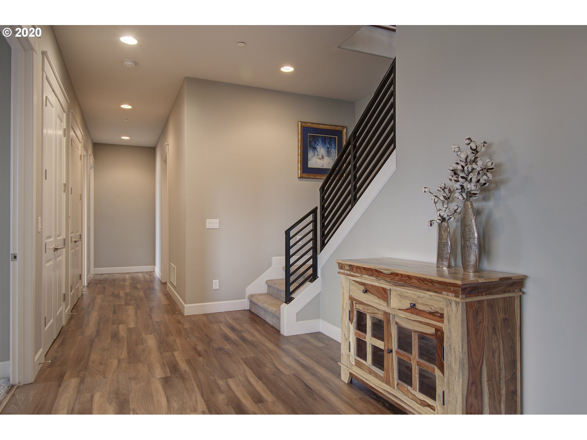 3221 Northwest Lake Place Camas, WA 98607 - Photo 23 of 32 a view of entryway and hall with wooden floor