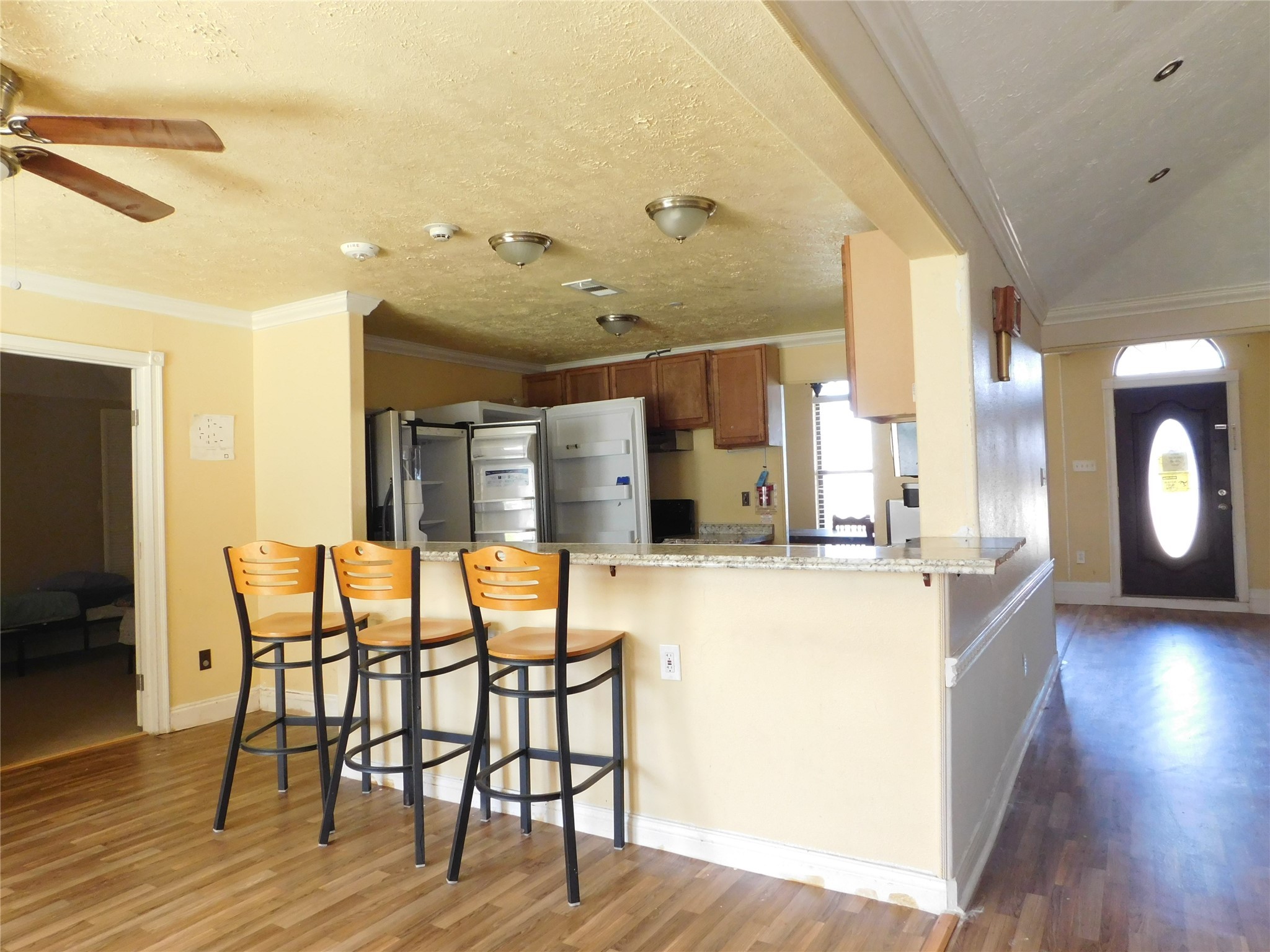 13203 Highway 59 Kendleton, TX 77451 - Photo 20 of 38 a view of a dining room with furniture and wooden floor