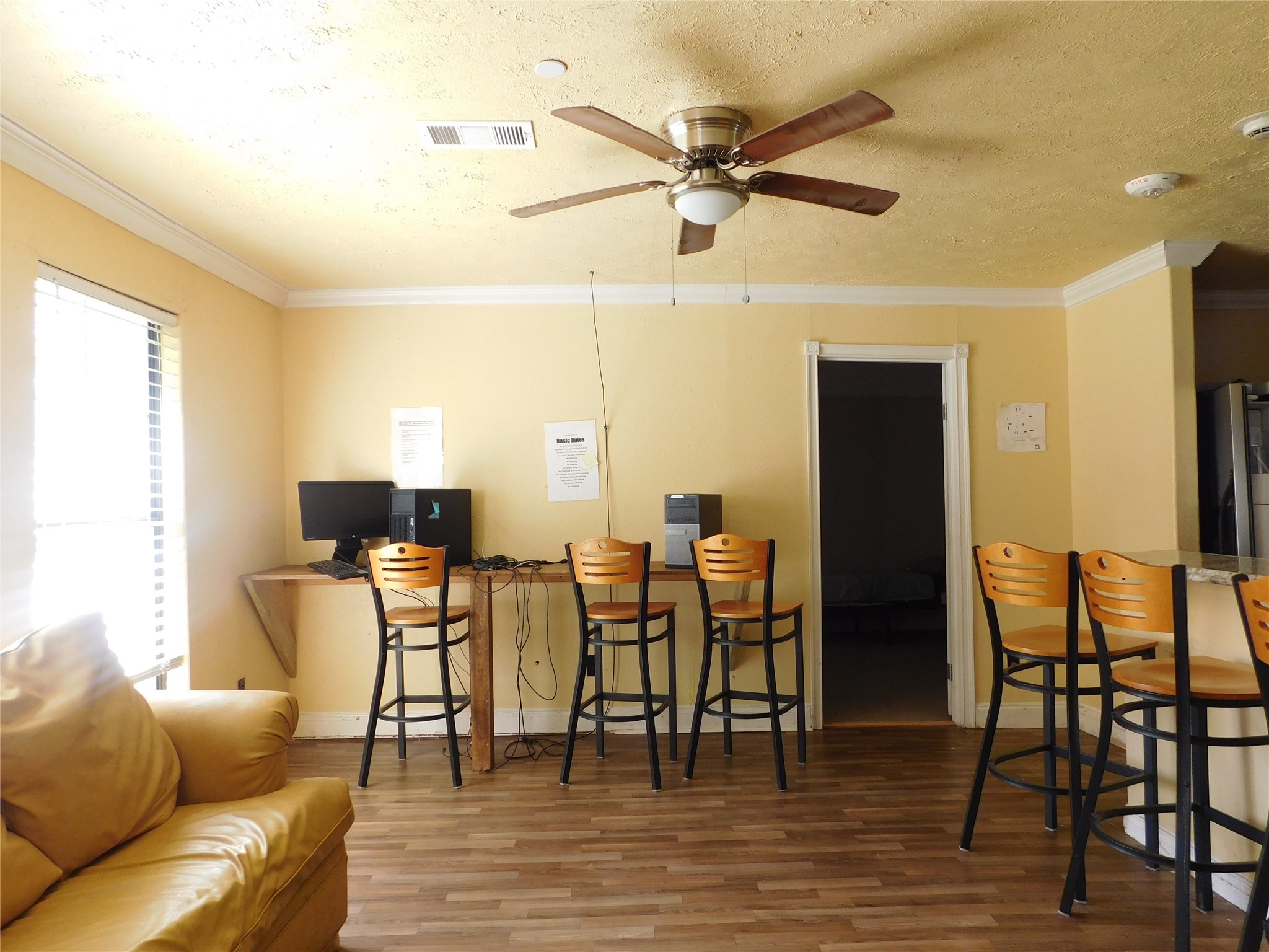 13203 Highway 59 Kendleton, TX 77451 - Photo 21 of 38 a view of a dining room with furniture and wooden floor