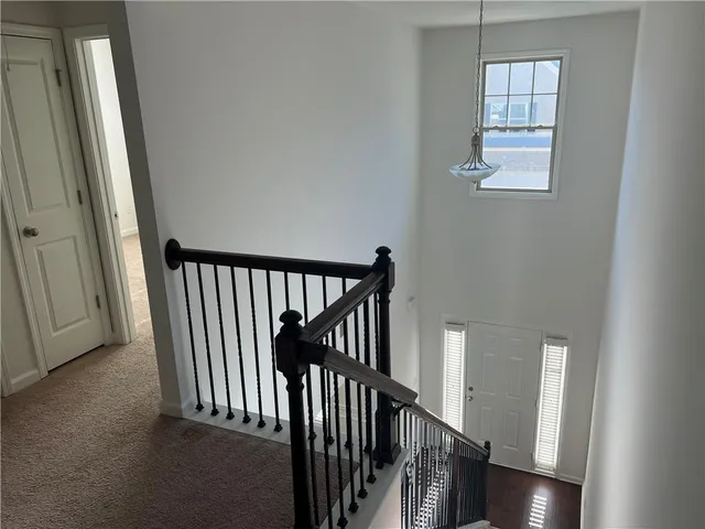 a view of front door