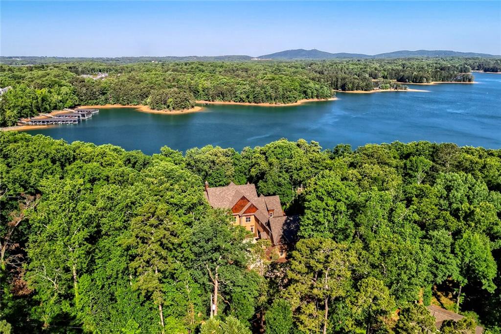 7965 Robin Road Cumming, GA 30041 - Photo 3 of 64 an aerial view of a houses with a lake view
