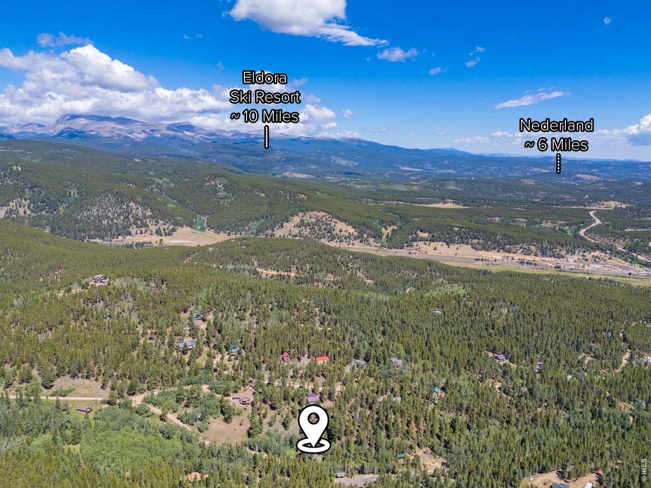 665 Lower Travis Gulch Road Black Hawk, CO 80422 - Photo 35 of 47 Nearby Eldora Ski Resort and the mountain town of Nederland