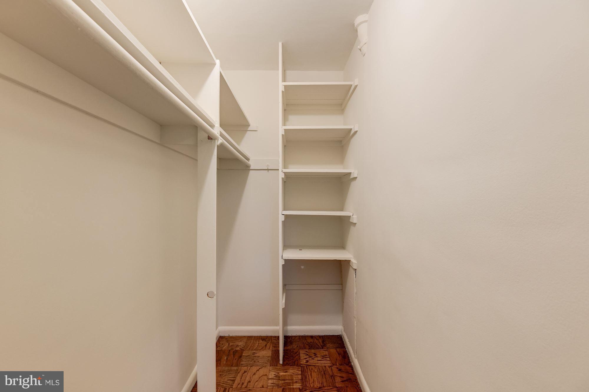 2400 41st Street Northwest, Unit 103 Washington, DC 20007 - Photo 14 of 19 Functional closet