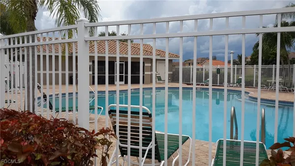 a view of a balcony