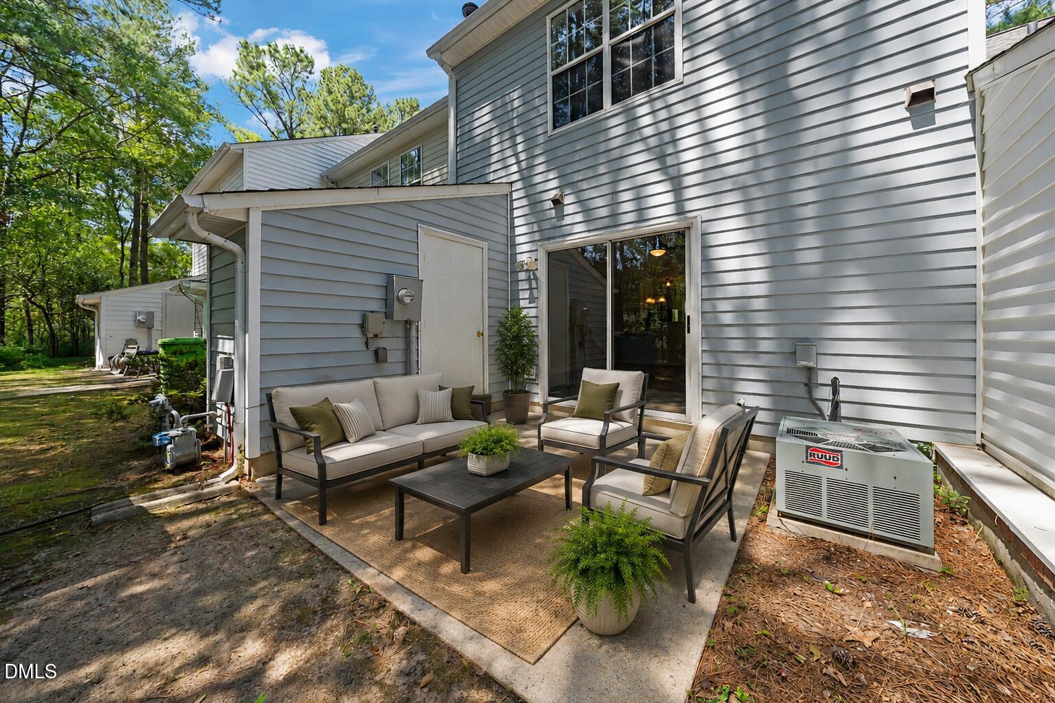 5551 Fieldcross Court Raleigh, NC 27610 - Photo 7 of 31 Virtually Staged Patio