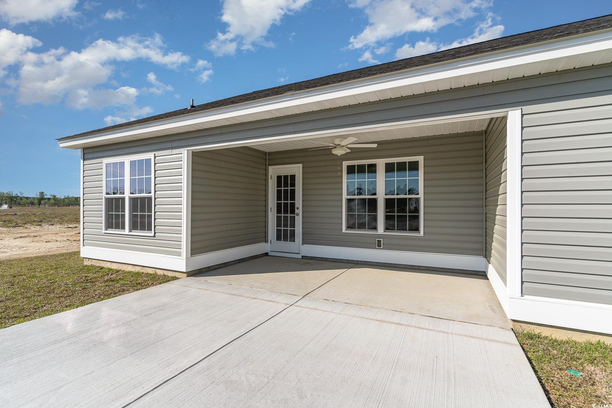 330 Barn Owl Way Conway, SC 29526 - Photo 21 of 23 View of patio / terrace featuring a ceiling fan