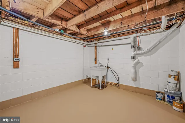 a view of a field with an ocean