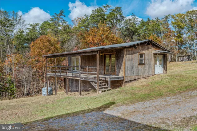 a view of outdoor space with trees