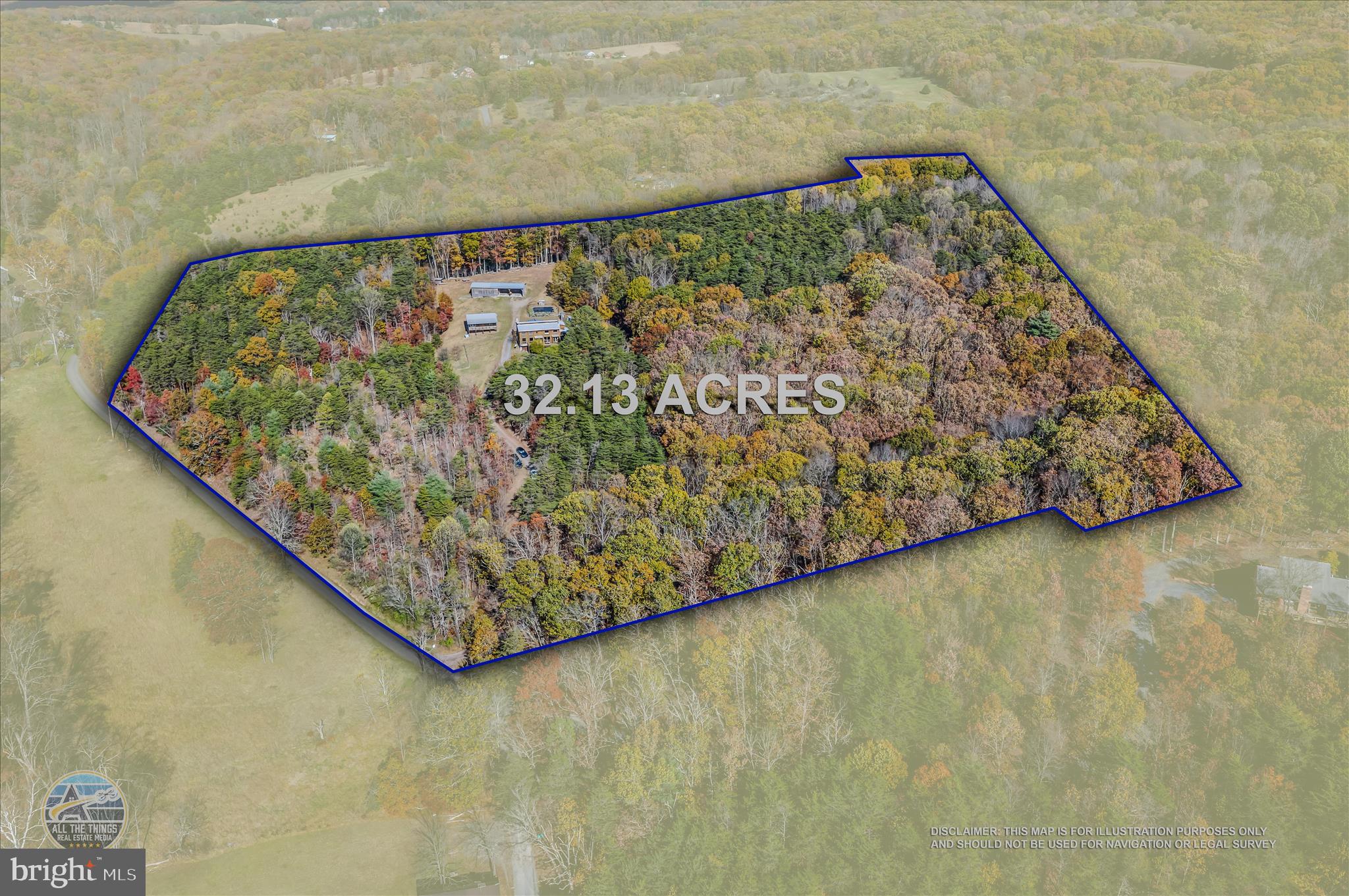 3041 Pine Grove Road Berkeley Springs, WV 25411 - Photo 91 of 99 Property Aerial