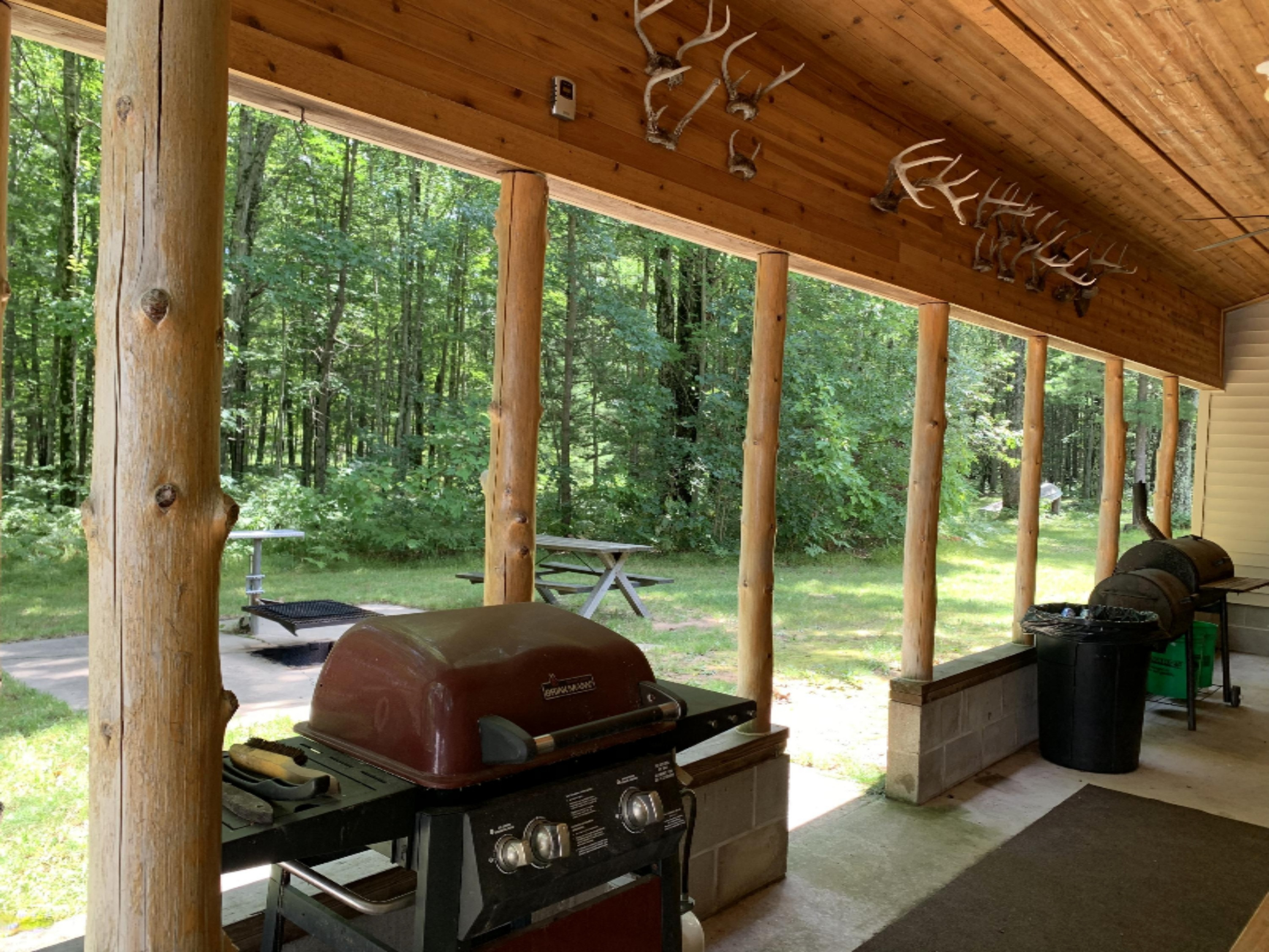 9230 East Kinney Road Branch, MI 49402 - Photo 5 of 26 Covered Grilling Porch