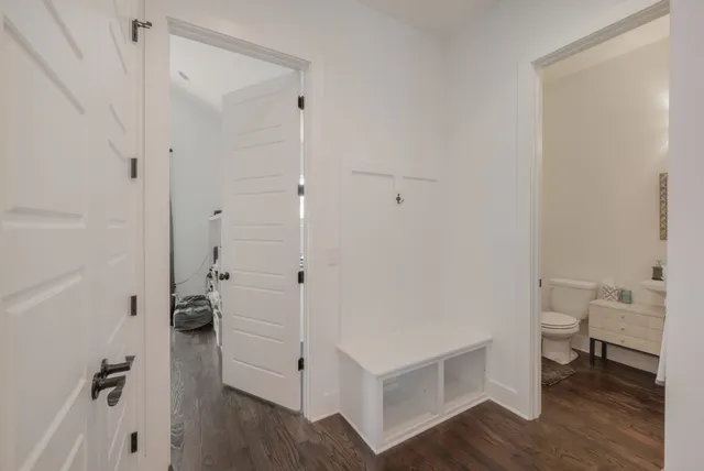 a bathroom with a sink and a toilet