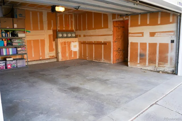 a view of front door of house