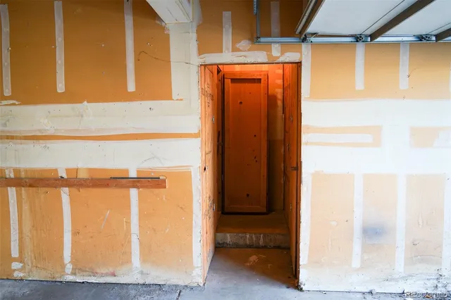 a view of front door