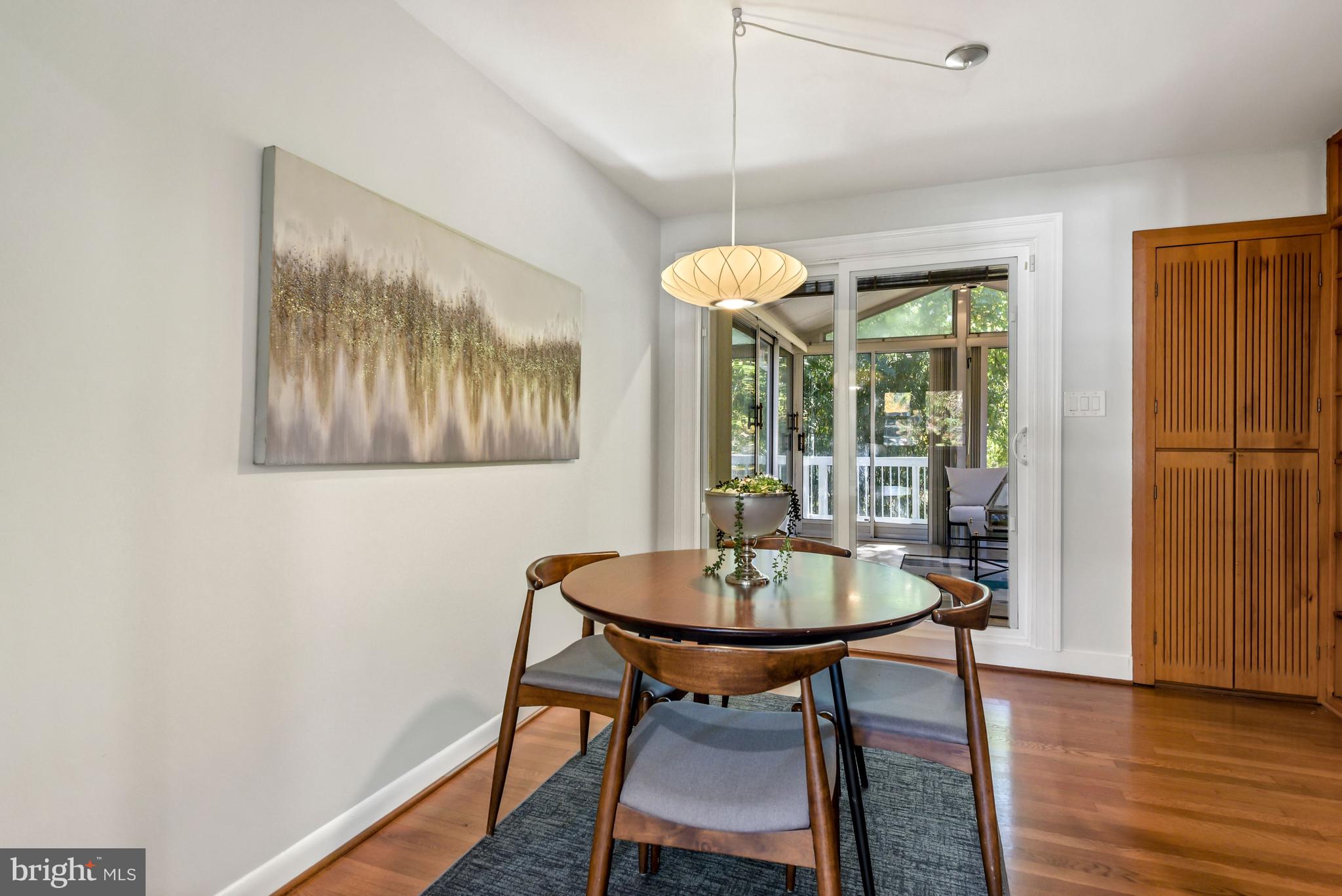 3510 Murdock Road Kensington, MD 20895 - Photo 12 of 36 Dining room right off the kitchen
