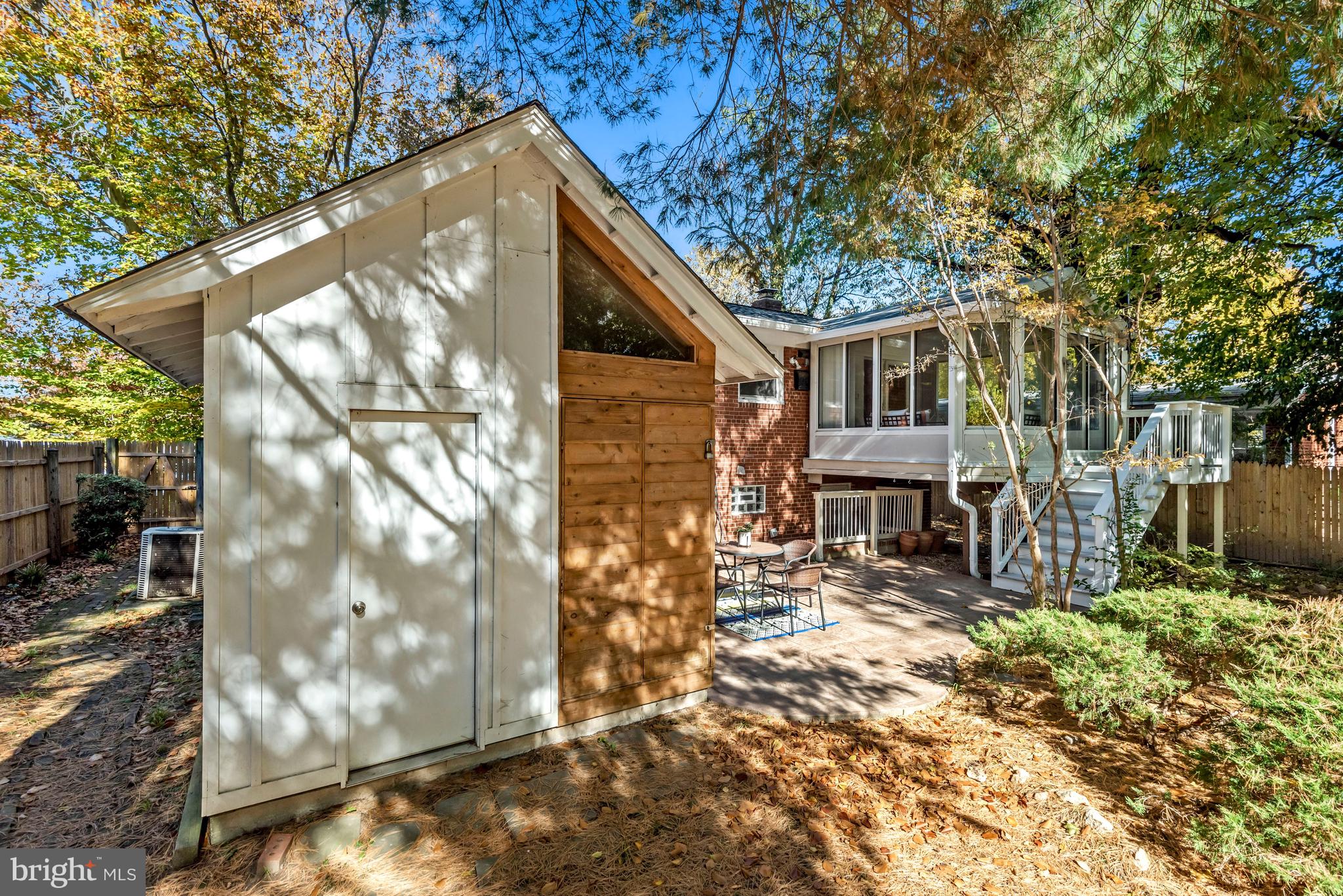 3510 Murdock Road Kensington, MD 20895 - Photo 33 of 36 White half of storage shed has shelving