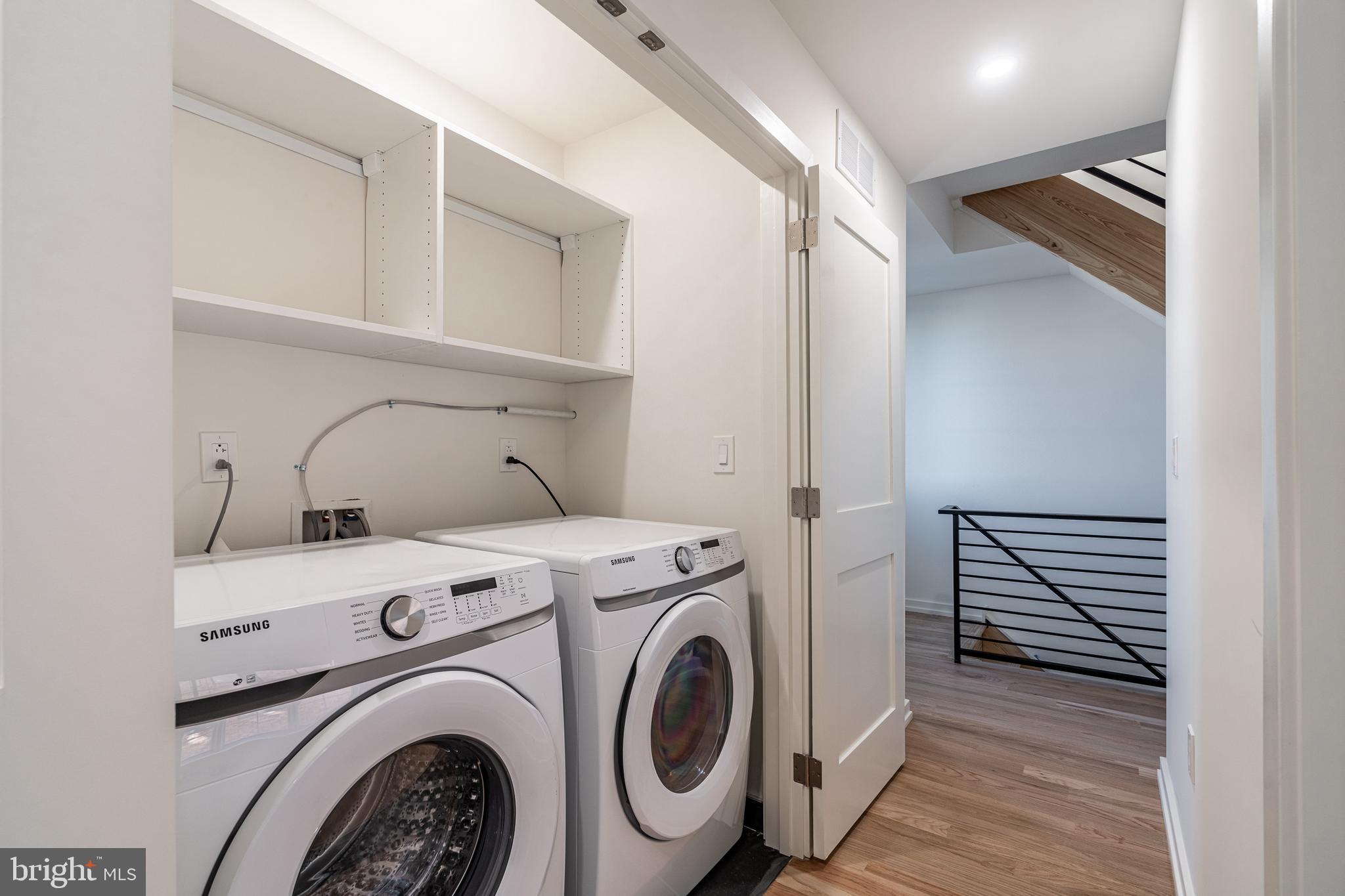 2423 Innovator Way Philadelphia, PA 19146 - Photo 23 of 34 a view of storage and utility room with washer and dryer
