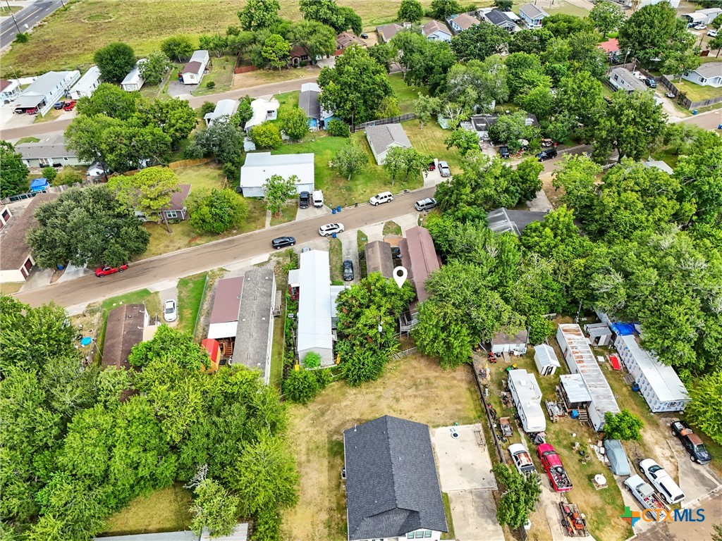 206 Cheeves Avenue Port Lavaca, TX 77979 - Photo 6 of 28 an aerial view of a house with a yard