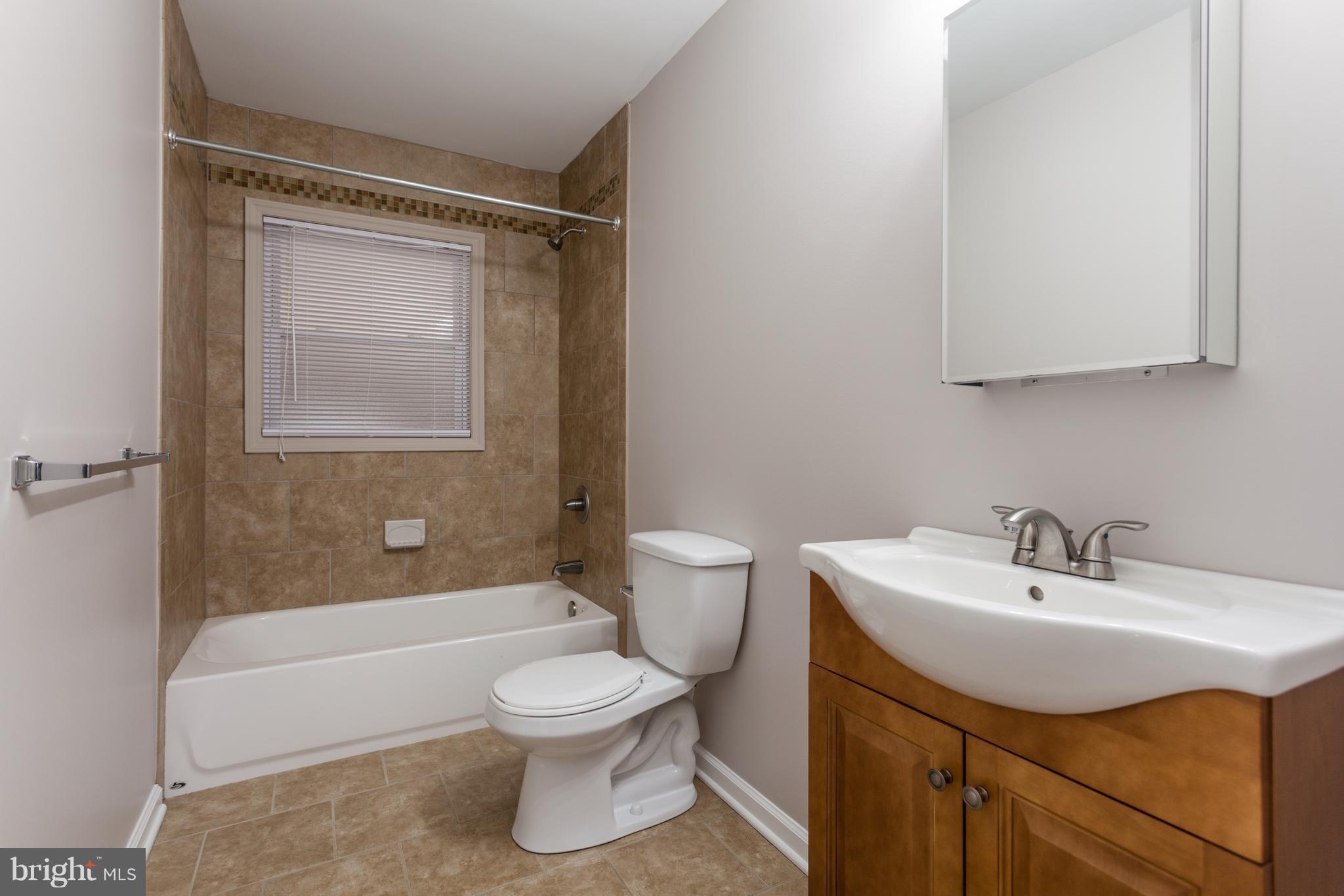 1918 Juniper Road Edgewood, MD 21040 - Photo 8 of 18 Hall Bath w/ Ceramic Tiled Floors