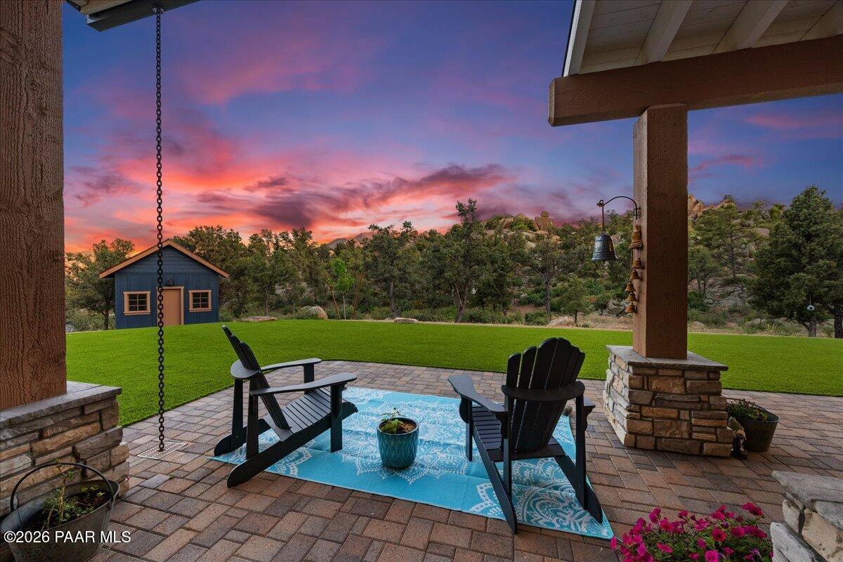 10255 North Chaos Ranch Road Prescott, AZ 86305 - Photo 61 of 97 077-Patio